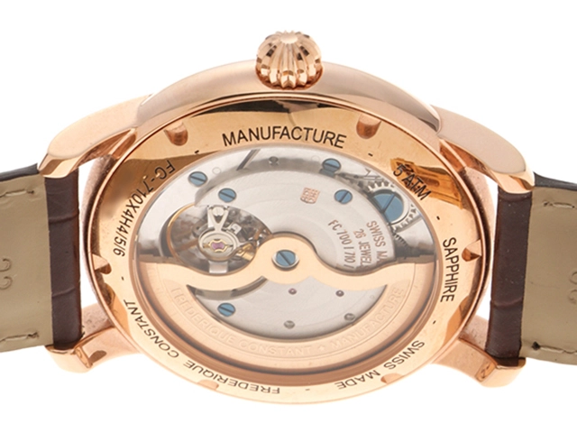 FREDERIQUE　CONSTANT　フレデリック・コンスタント　クラシック　マニュファクチュールデイト　SS/GP　自動巻き　メンズ　腕時計　C