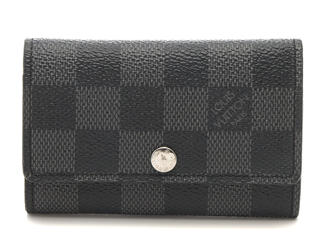 【極美品】ルイヴィトン＊ダミエグラフィット6連キーケース N62662 n62662-1.jpg