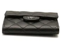 CHANEL マトラッセブラック 二つ折り財布 楽天市場】≪ 新品 ≫シャネル マトラッセ 二つ折り財布 ミニ AP40858