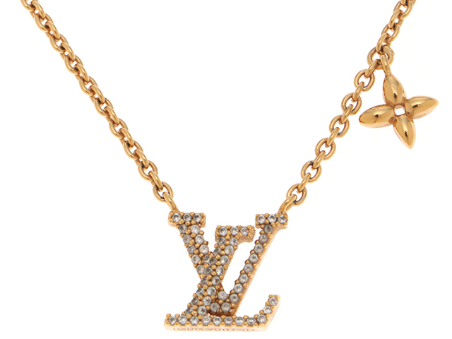 LOUIS VUITTON ルイヴィトン ネックレス・LVアイコニック GP M00596