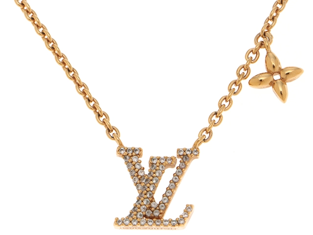LOUIS VUITTON ルイヴィトン ネックレス・LVアイコニック GP M00596