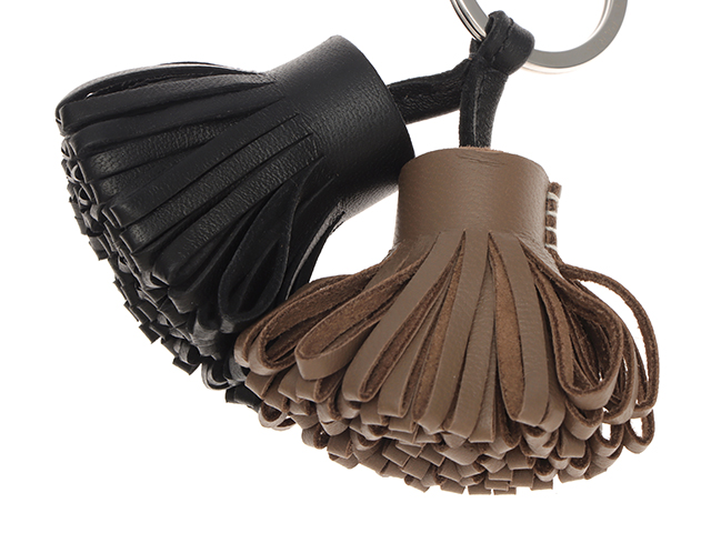 HERMES エルメス カルメン・ウノドス ブラック/エトゥープ/SV