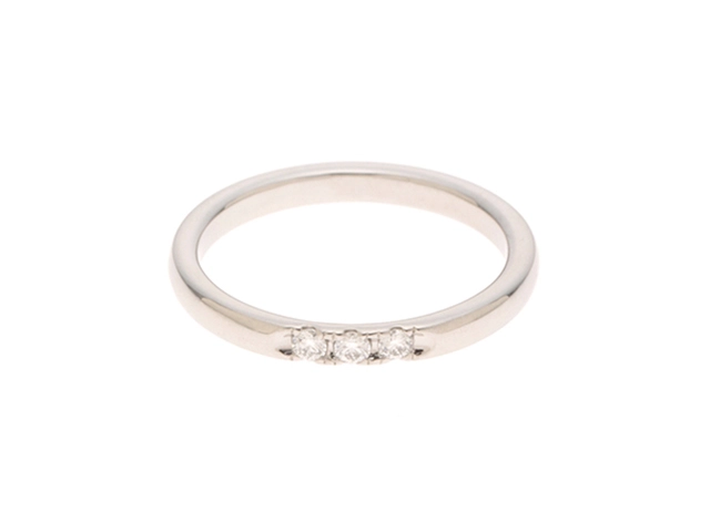 MIKIMOTO ミキモト リング PT950プラチナ 日本サイズ7号 ダイヤモンド