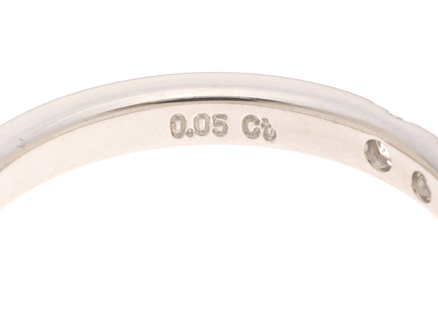 MIKIMOTO ミキモト リング PT950プラチナ 日本サイズ7号 ダイヤモンド