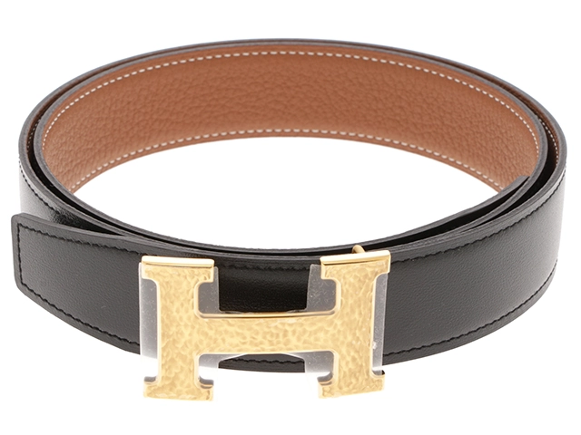 HERMES エルメス ベルト Hベルト32mm 90㎝ ボックスカーフ/トゴ