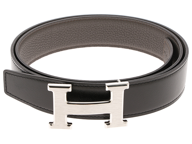 HERMES エルメス ベルト Hベルト32mm 90㎝ ボックスカーフ