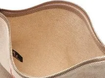 HERMES 　エルメス　ハンドバッグ　トートバッグ　セバスド　ブラージュ　ナチュラル・オレンジ・マルチ 　ポーチあり　【472】HA