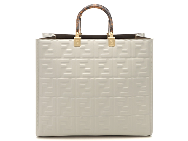 FENDI フェンディ FFエンボス サンシャイン ミディアム