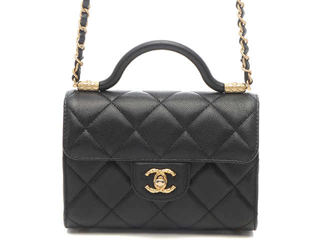 CHANEL シャネル ミニマトラッセ18 トップハンドルチェーン