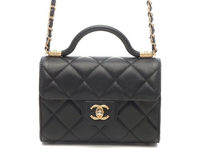 CHANEL シャネル ミニマトラッセ18 トップハンドルチェーン