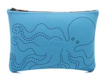 HERMES　エルメス　ネオバン　プルプフィクション　MM　ブルー　ナイロン　ポリウレタン【472】YI