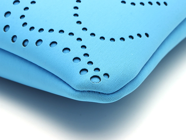 HERMES　エルメス　ネオバン　プルプフィクション　MM　ブルー　ナイロン　ポリウレタン【472】YI