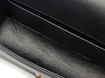 CHANEL　シャネル　ボーイシャネル25　チェーンショルダー 　ブラック/ゴールド金具 　キャビア　【471】M