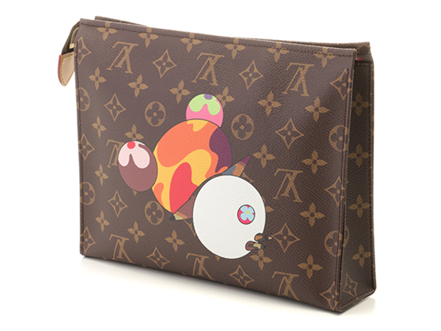 LOUIS VUITTON ルイヴィトン LV × TM トリオ・ポッシュ・トワレ