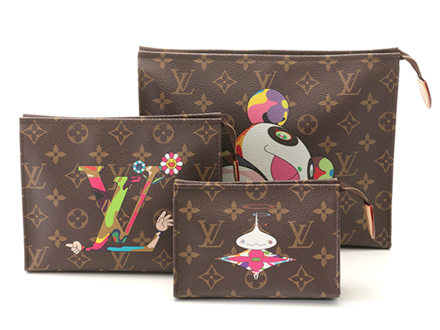 ルイ ヴィトン　レア LOUIS VUITTON ルイヴィトン LV × TM トリオ・ポッシュ・トワレ