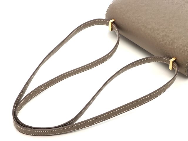 HERMES　エルメス　バッグ　コンスタンス3・ミニ　ミロワール　エトゥープ/GP金具　ヴォー・エプソン　W刻印【431】2143000737250