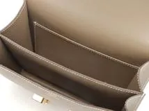 HERMES　エルメス　バッグ　コンスタンス3・ミニ　ミロワール　エトゥープ/GP金具　ヴォー・エプソン　W刻印【431】2143000737250