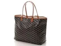 GOYARD ゴヤール バッグ トートバッグ サンルイPM ポーチ付き ブラック 