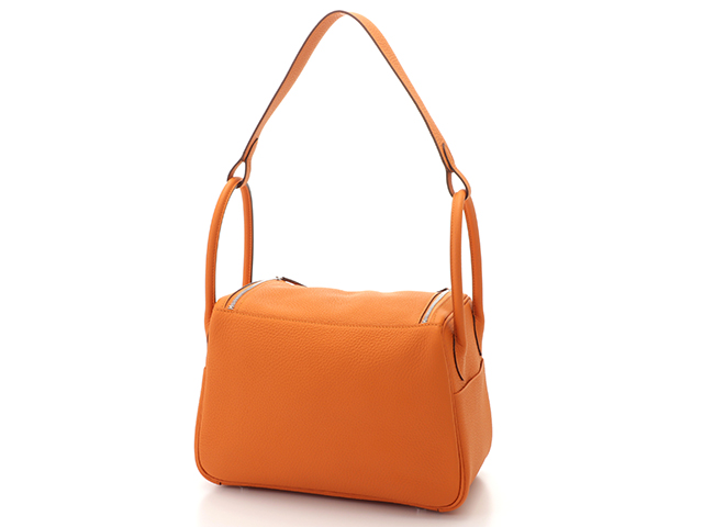 HERMES エルメス リンディ26 2Wayショルダーバッグ アプリコット