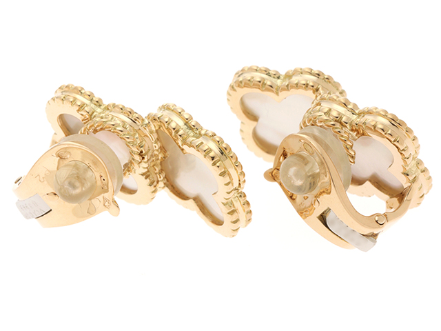 Van Cleef&Arpelsヴィンテージ アルハンブラ イヤリング VanCleef＆Arpels ヴィンテージ アルハンブラ イヤリング