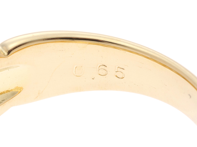 JEWELRY ノンブランドジュエリー リング イエローゴールド K18 ダイヤモンド0.65ct 11号【430】2143100333000 image number 3