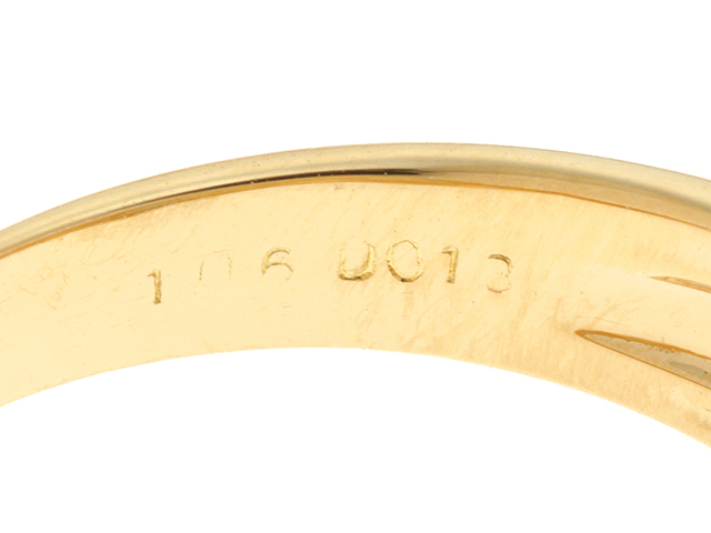 JEWELRY ノンブランドジュエリー リング 指輪 K18 ゴールド ダイヤモンド 0.13ct マルチカラーストーン 1.06ct 13号  【460】