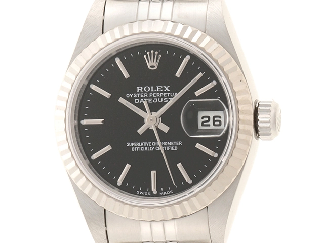 ロレックス ROLEX 79174 F番(2004年頃製造) ホワイト レディース 腕時計