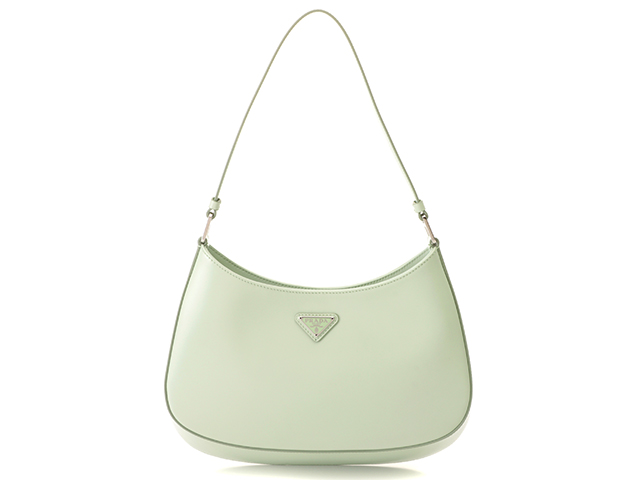 PRADA　プラダ　クレオ ショルダーバッグ パステルグリーン レザー　1BC499_ZO6_F0934_V_O　【430】2143100349490