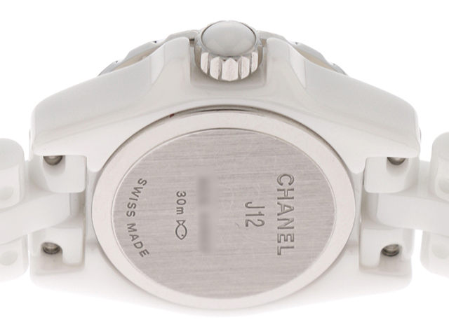 Chanel シャネル J12 H5237 白文字盤 クォーツ セラミック レディース 時計 472 Huの購入なら 質 の大黒屋 公式