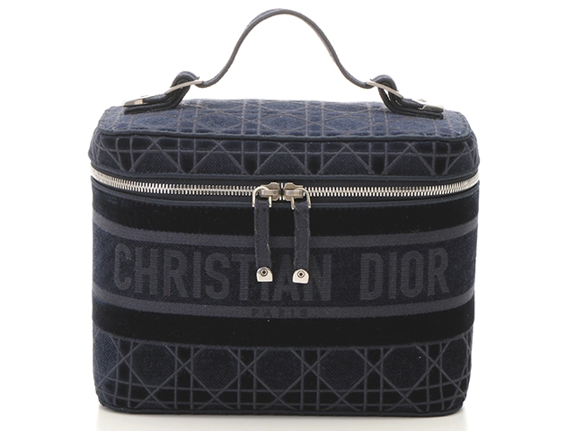 Christian Dior クリスチャンディオール カナージュ バニティケース