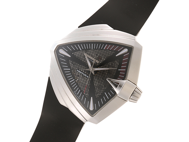 最安値に挑戦】 ハミルトン ベンチュラ XXL 文字盤ブラック 腕時計 