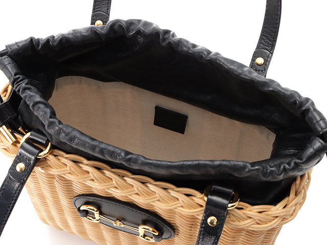 GUCCI グッチ ホースビット1955 カゴバッグ 652887 ベージュ