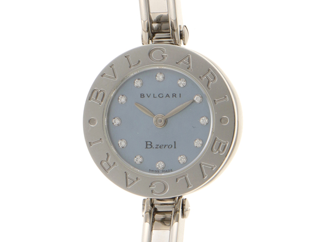 ブルガリ BVLGARI BZ22S B-zero1 バングル Sサイズ 12Pダイヤ クォーツ レディース _759959