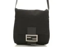 FENDI フェンディズッキーノ ショルダーバッグ キャンバス×レザー ブラック【432】2143100365056 の購入なら「質」の大黒屋（公式）