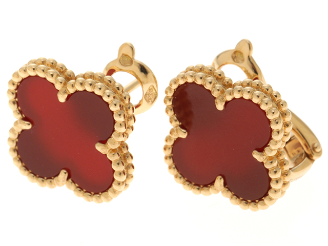 ⭐︎期間限定値下げ⭐︎Van Cleef & Arpels アルハンブラ　ピアス Van Cleef&Arpels ヴァンクリーフ＆アーペル ヴィンテージアルハンブラ