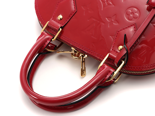 LOUIS VUITTON ルイ・ヴィトン アルマBB ヴェルニ ポムダムール