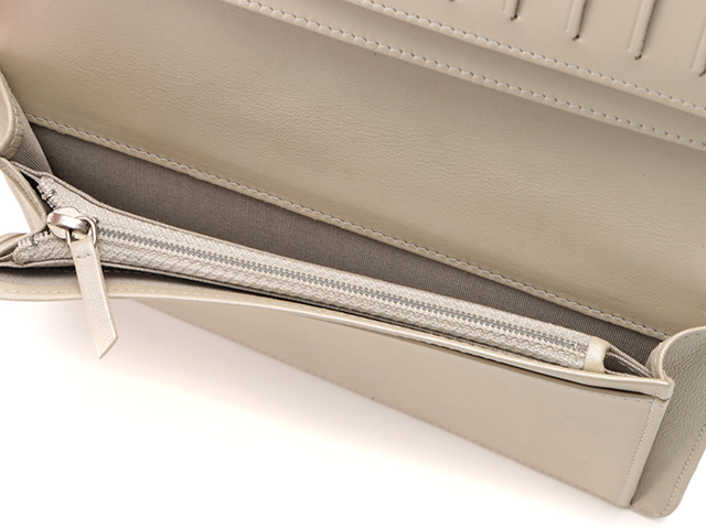 CHANEL シャネル ビコローレ 二つ折長財布 A46356 パール CHANEL シャネル ビコローレ 二つ折長財布 A46356 パール