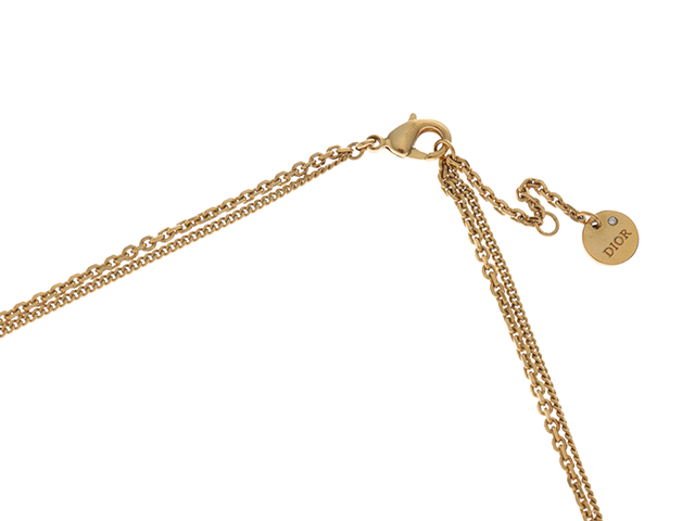 Dior PETIT CDダブル ネックレス メタル 【431】2143100376311 の購入