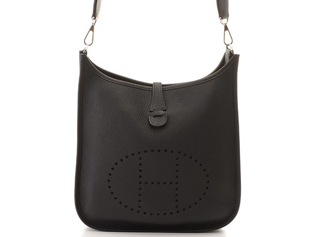 ✨新品展示品✨HERMES エヴリン I PM❤️トリヨン 大人気ダークグレー✨ HERMES エルメス ショルダーバッグ エヴリン3PM トリヨンクレマンス