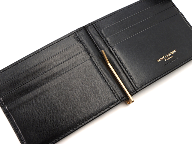 SAINT LAURENT サンローラン 財布 マネークリップ 折り財布 コンパクト