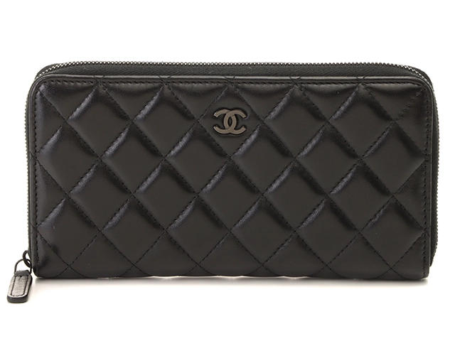 CHANEL シャネル クラシックロングジップウォレット ラウンド