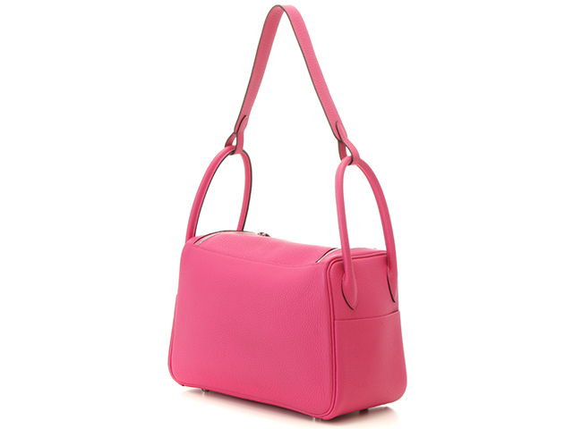 HERMES エルメス リンディ26 ローズメキシコ/シルバー金具 Z刻印 2021