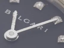 BVLGARI ブルガリ 時計　ブルガブルガリ  10PD　ブラック文字盤  SS/革　BB23SL【430】2143100393189