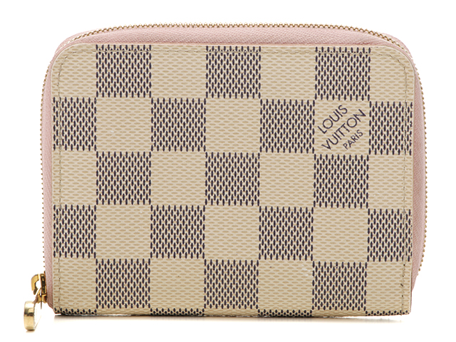 LOUIS VUITTON　ルイヴィトン　ジッピー・コインパース　N60229　ダミエ・アズール　ローズバレリーヌ　コインケース　【205】