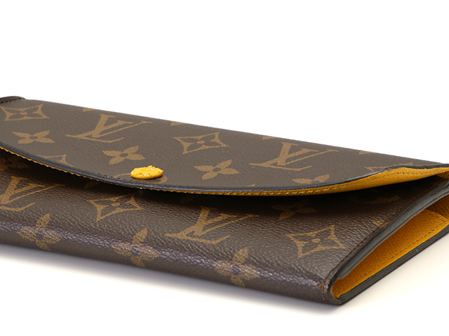 ルイヴィトンポルトフォイユ・エミリー 二つ折り長財布モノグラムM61535