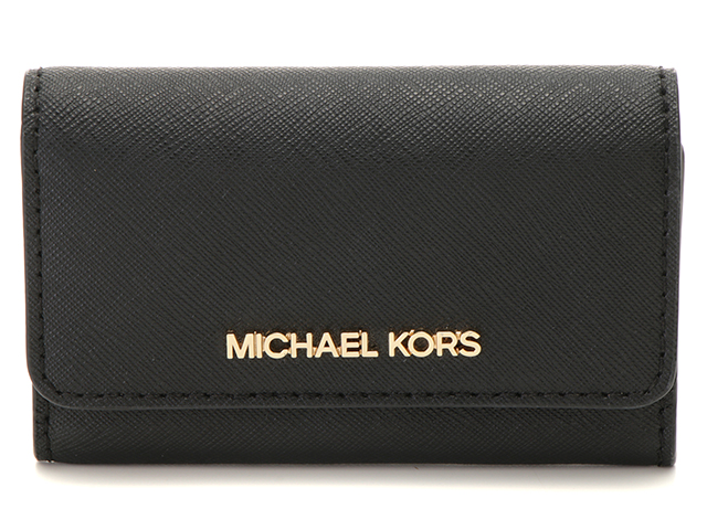 MICHAEL KORS マイケルコース 名刺入れ 35H6GTVD2L ブラック レザー