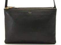 CELINE セリーヌ トリオ ショルダーバッグ ラージ ポシェット クラッチ