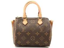 ネット限定】LOUIS VUITTON ルイ・ヴィトン ナノ スピーディー M61252 ...