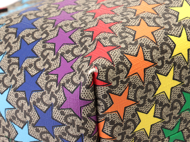 ナ*ョ様 GUUCI 410812 グッチ チルドレンズ レインボースター ハン