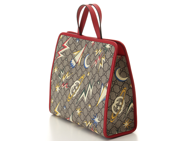 GUCCI グッチ チルドレンズスペース柄 GGスプリームトートバッグ